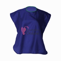 Pelerina de tuns scurta pentru coafor sau frizerie 80x50 Bleumarin inchis